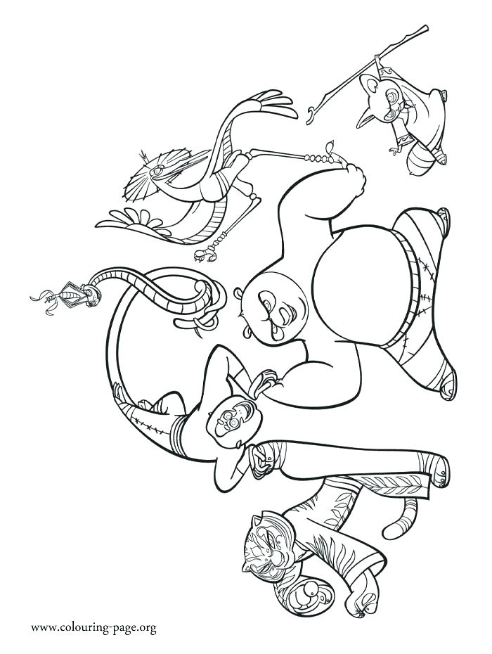 700x930 Coloring Pages Pretty Design Panda Free Kung Fu Printable Page
