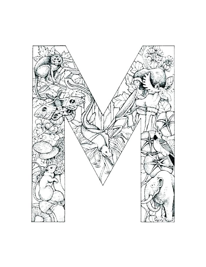 698x903 I Coloring Page Coloring Pages Letter M Letter Y Coloring Pages