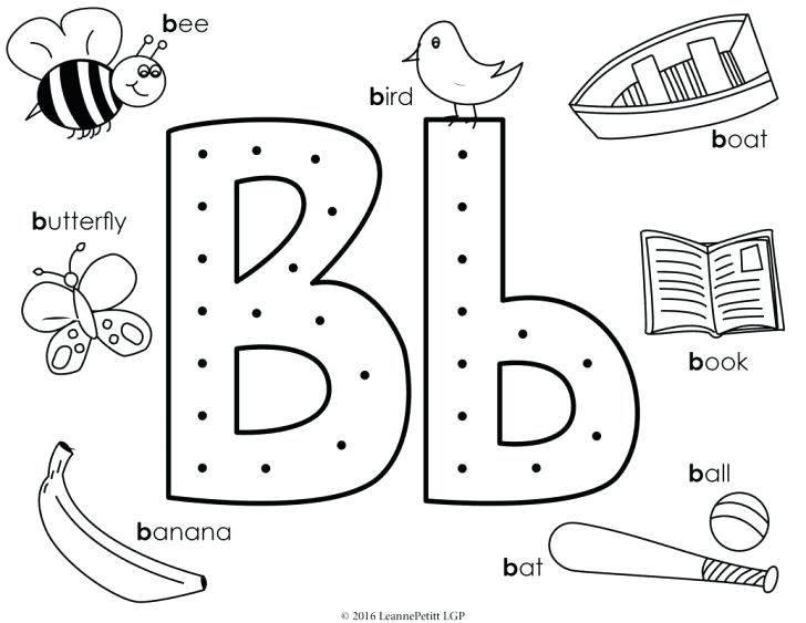 728x563 Letter Coloring Page Letter Coloring Page With Wallpaper Full B