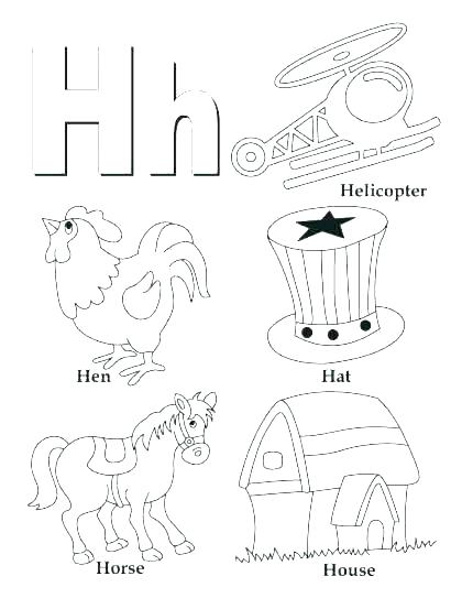 420x543 Letter M Coloring Pages