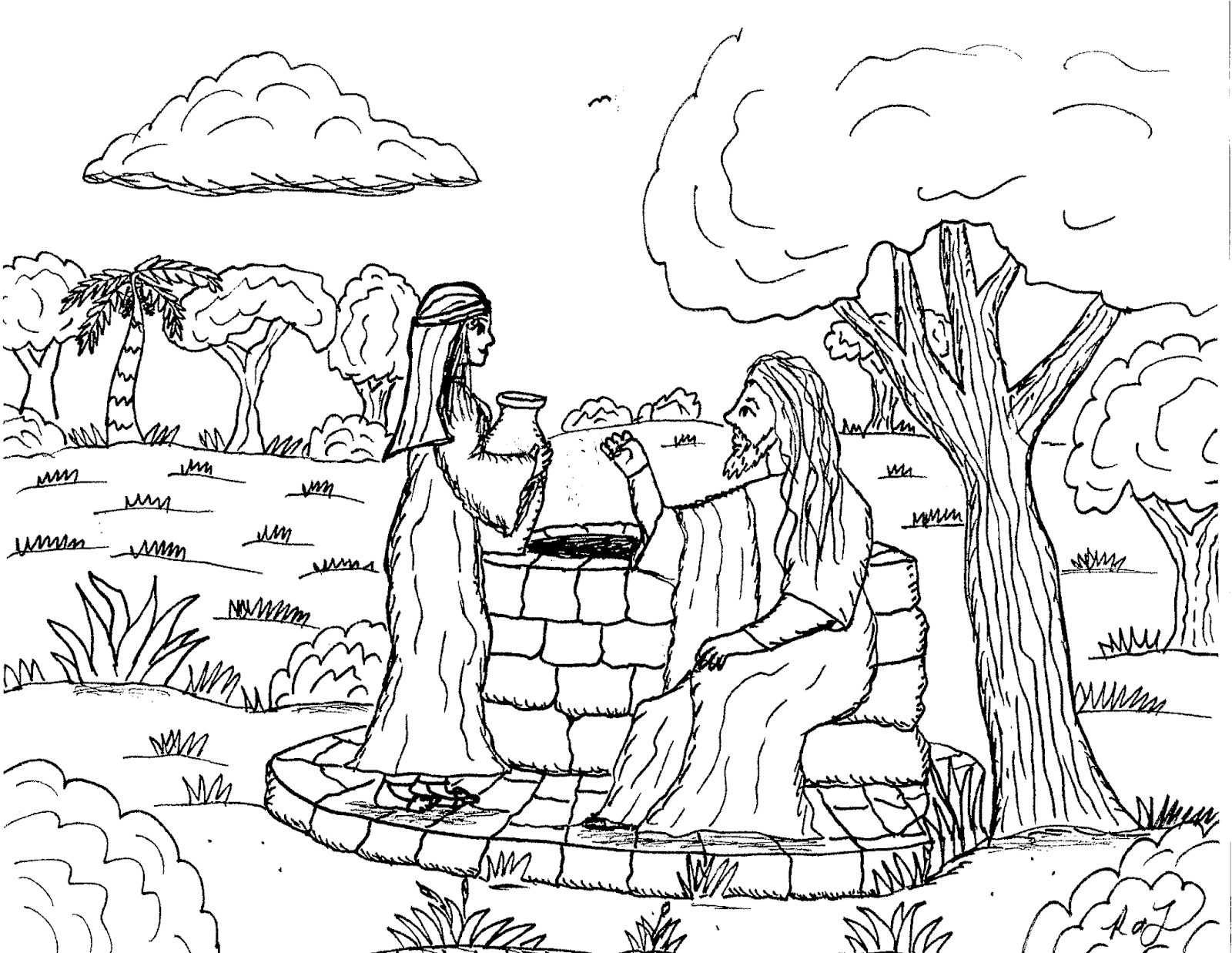 1600x1237 Robin's Great Coloring Pages Woman