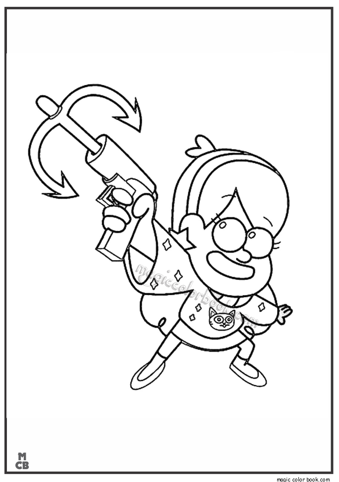 685x975 Mabel Pines Coloring Sheet