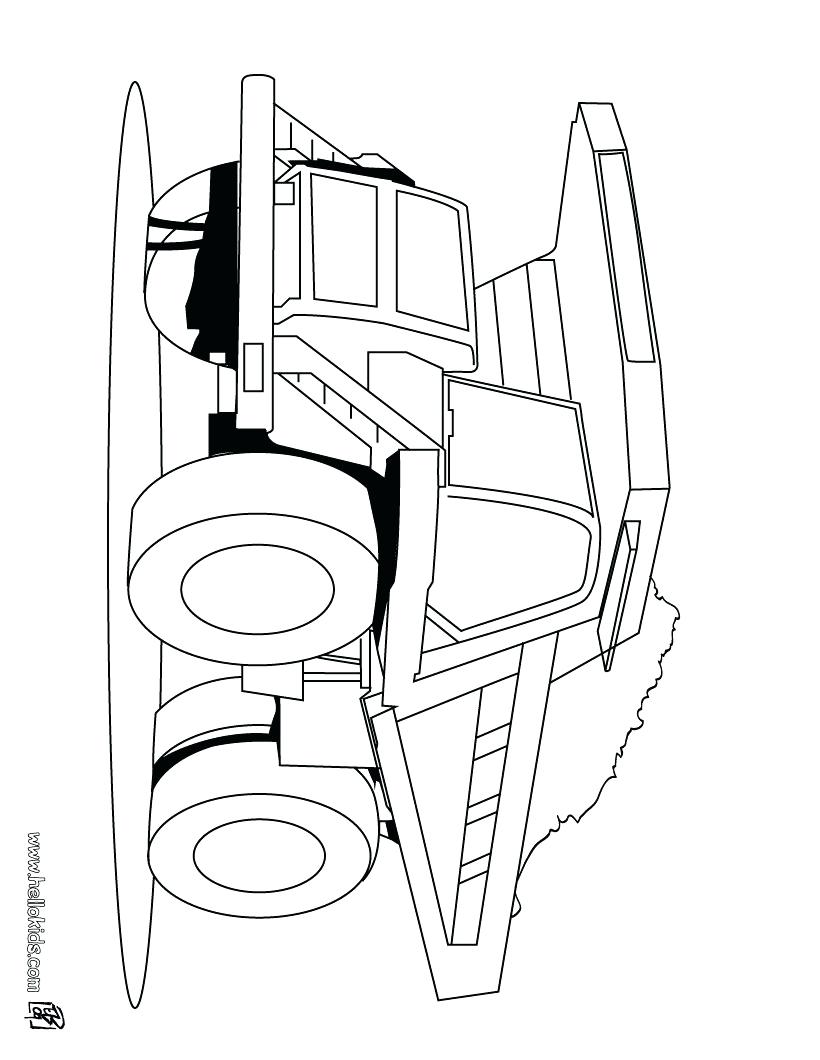 820x1060 Coloring Pages Truck Coloring Pages Ford Pickup Page Mack Free