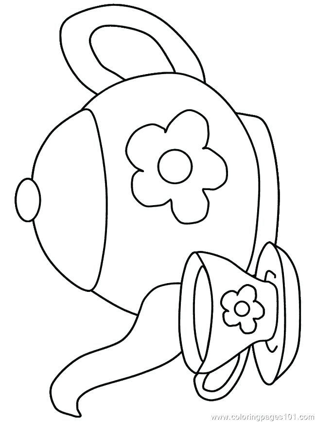 650x866 Mad Hatter Coloring Pages Free Tea Party Collection Pictures