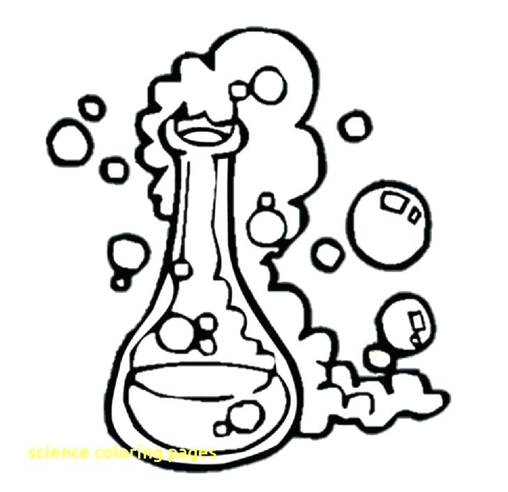 728x705 Scientist Coloring Pages Science Coloring Pages Science Coloring