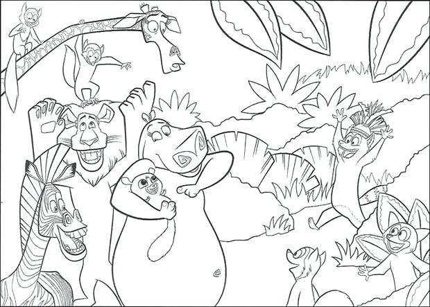 620x443 Madagascar Coloring Pages Beautiful Coloring Pages About Remodel