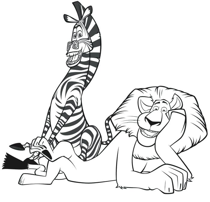 700x674 Madagascar Coloring Pages How About Coloring The Characters