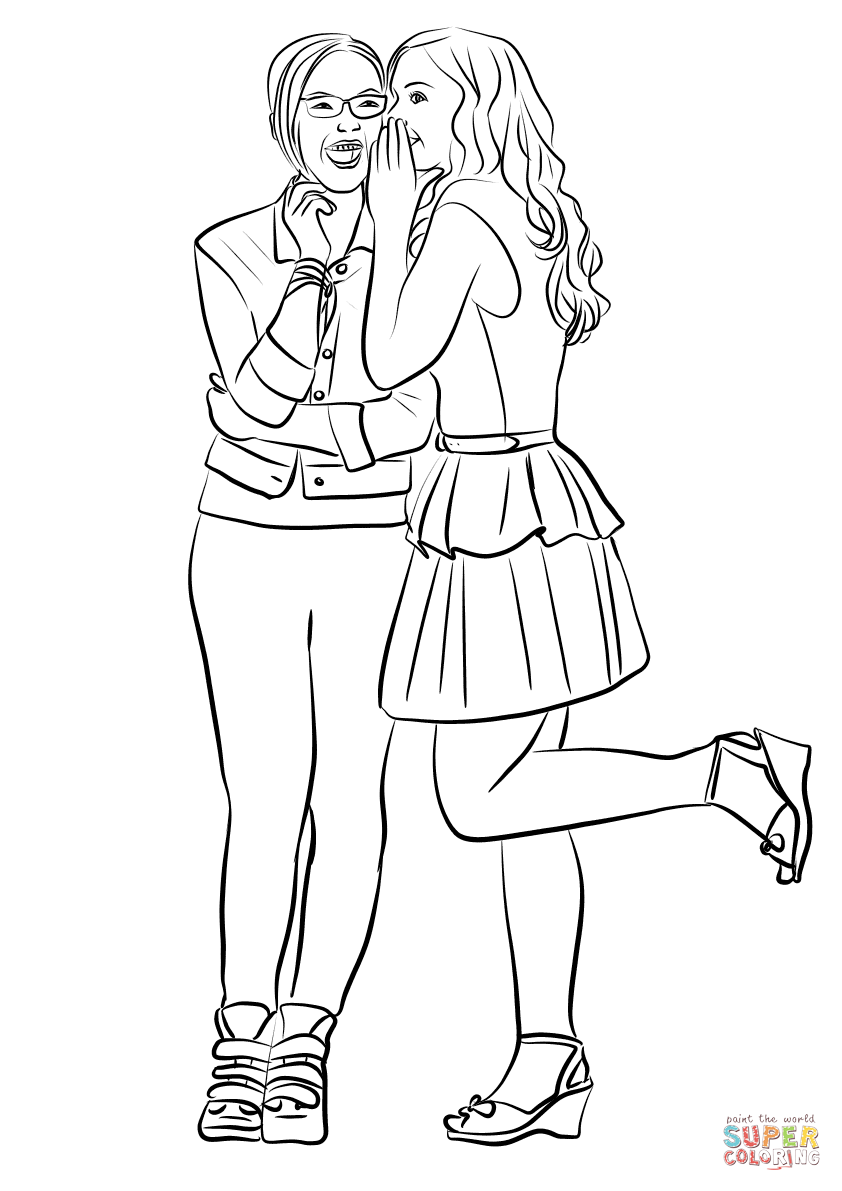 842x1191 Hurry Liv And Maddie Coloring Pages Page Free