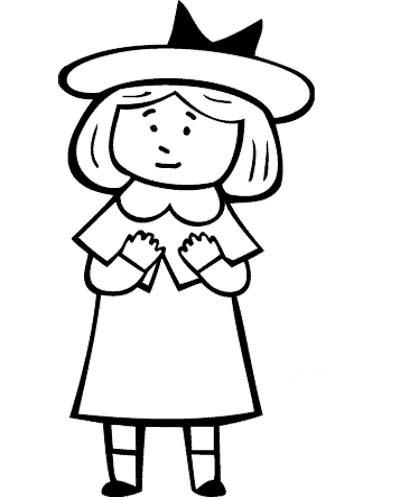 395x500 Madeline Coloring Pages Via Free Coloring Pages