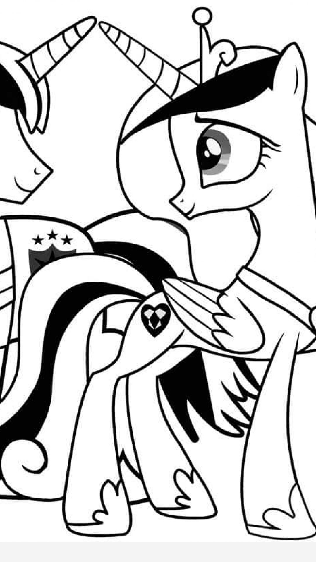 1080x1920 My Little Pony Friendship Is Magic Coloring Pages Unique My Little