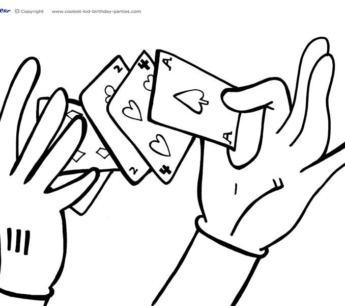 678x600 Magic Coloring Pages Free Coloring Page