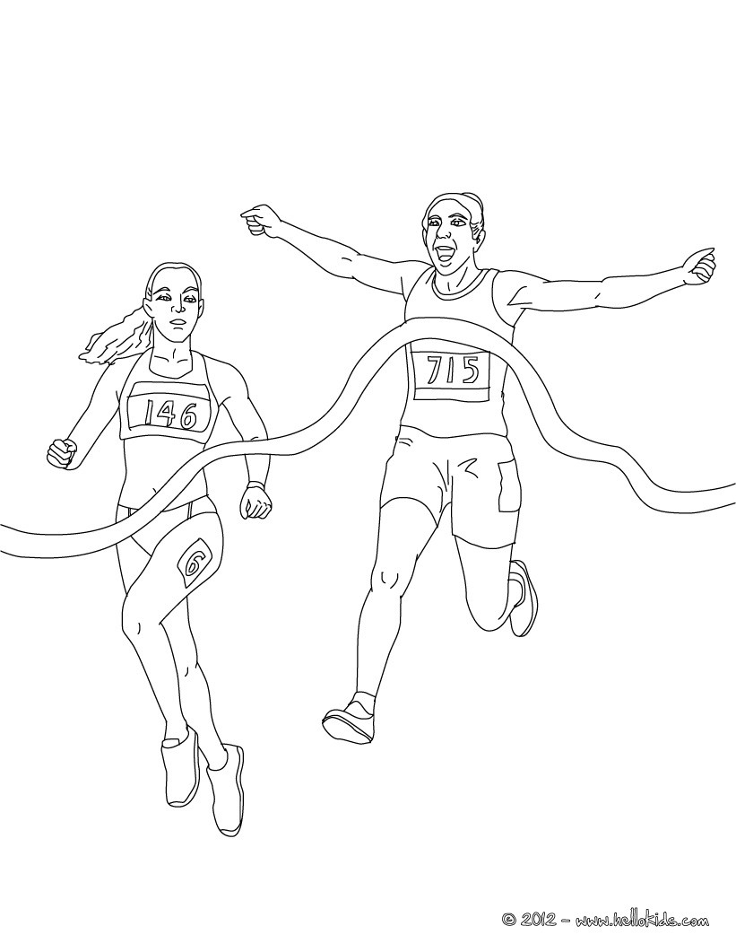 821x1061 Free Printable Athletics Coloring Pages For Kids Enjoy This