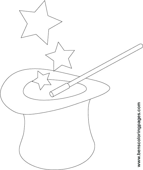 552x655 Magic Coloring Pages