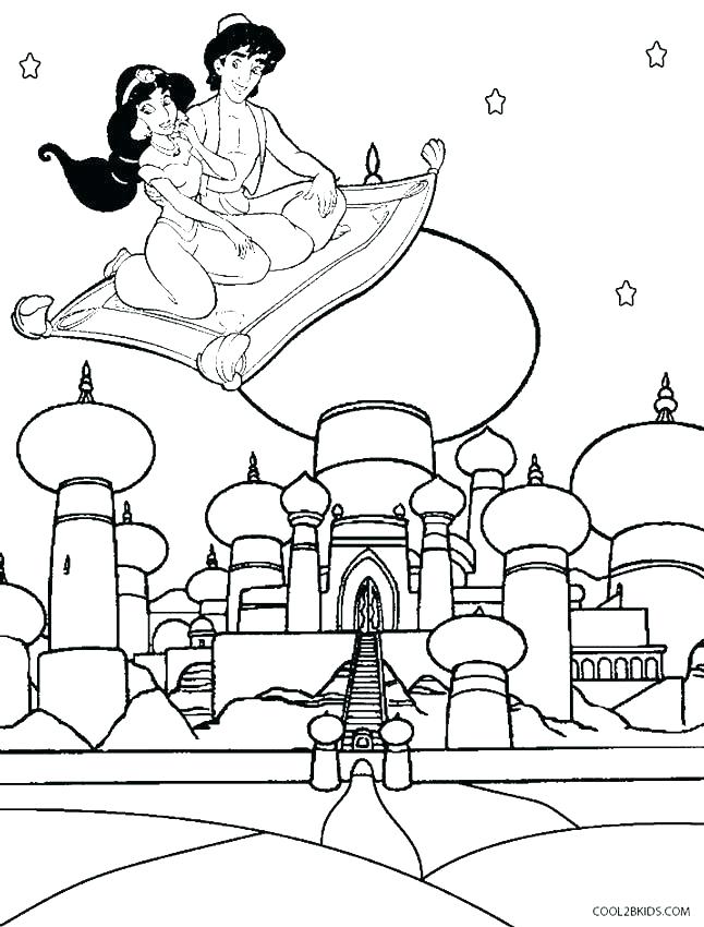 646x850 Coloring Pages Of Jasmine