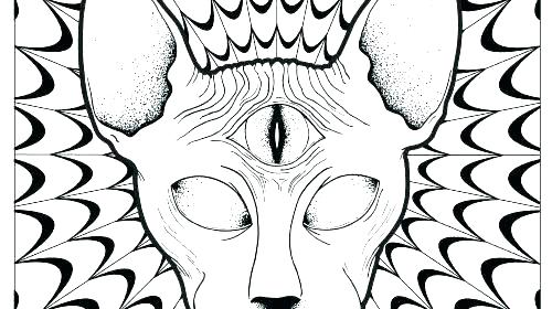 500x280 Mushroom Coloring Pages Coloring Pages Coloring Pages Psychedelic