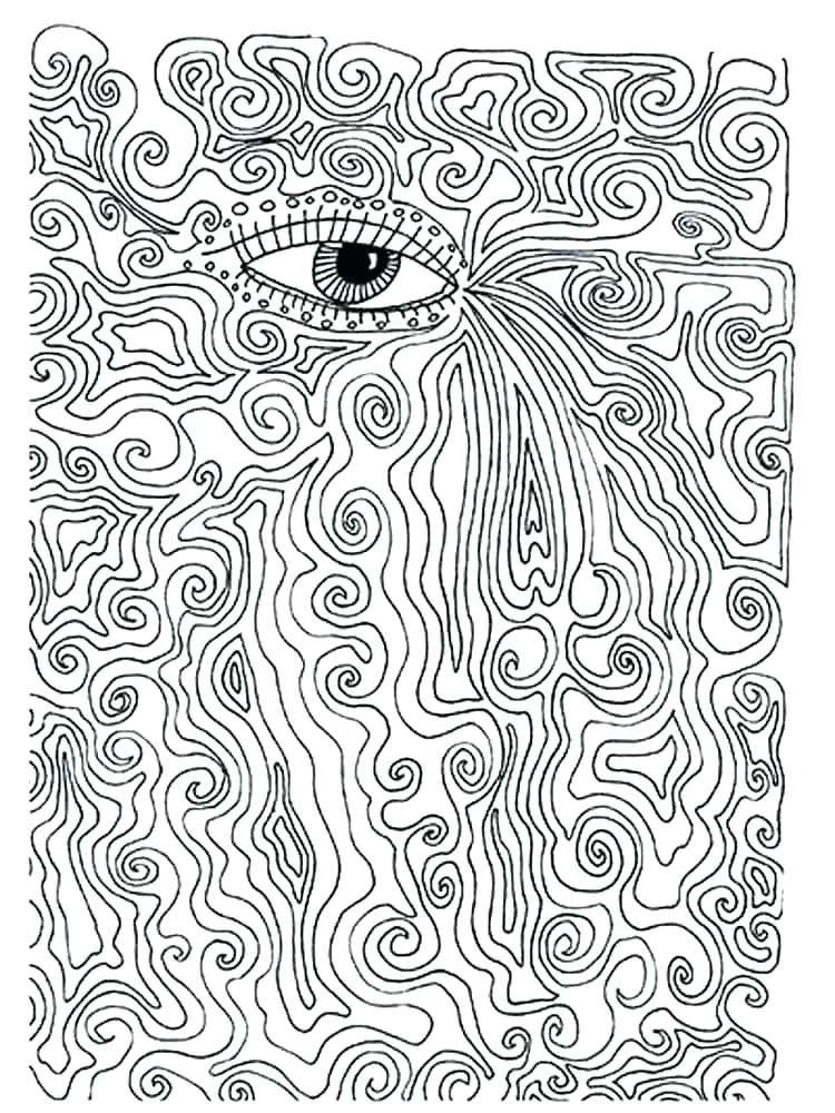 750x1000 Trippy Mushroom Coloring Pages Best Of Psychedelic Coloring Pages