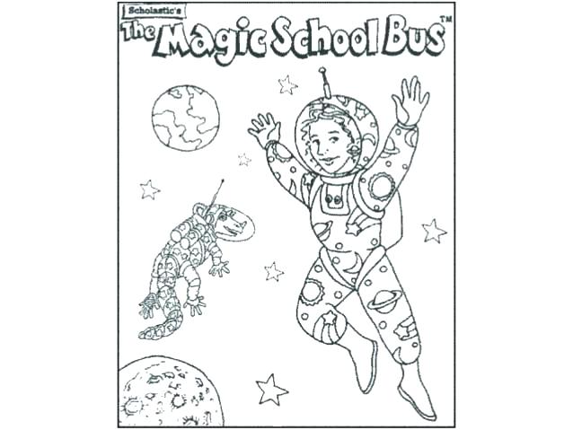 638x479 Magic School Bus Coloring Page