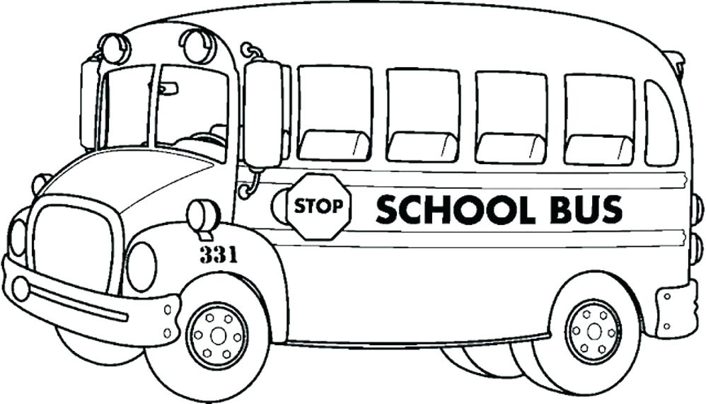 998x571 Coloring Pages School Bus Top School Bus Coloring Page Graphic