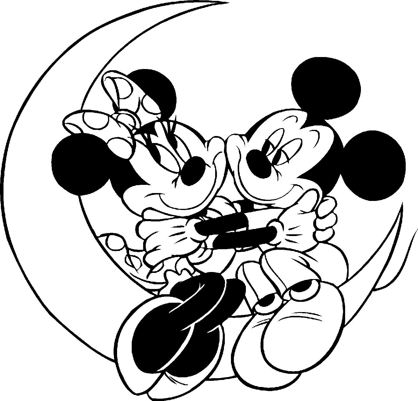 1428x1371 Mickey Mouse Magician Coloring Pages Download