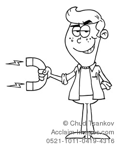 245x300 Magnet Coloring Page Clipart Stock Photography Acclaim Images