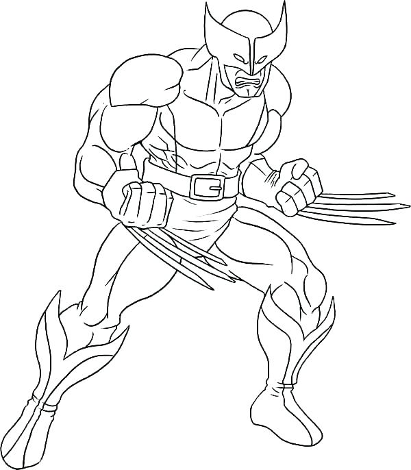 600x686 X Men Coloring Pages Coloring Pages X Men Coloring Pages X Men