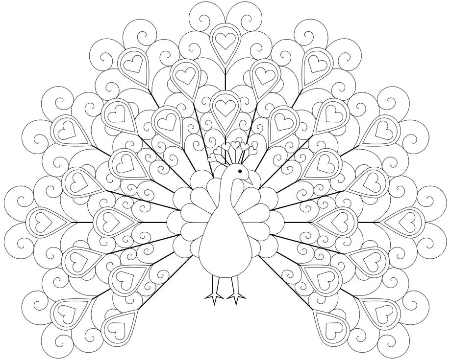 920x736 Peacock Coloring Page Minimalist Peacock Coloring Pages Kids