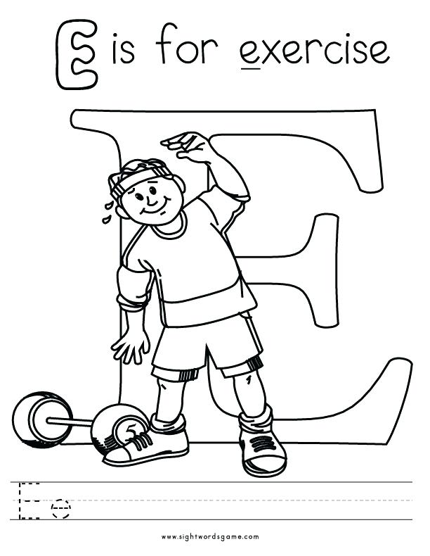 612x790 Letter E Coloring Page Abl Vcr Pag Xcavar Sck Vcr Letter Carrier