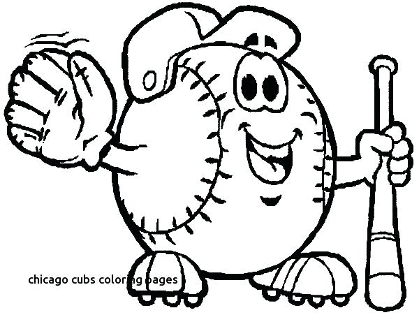 600x451 Mlb Logo Coloring Pages Logo Coloring Pages For Cubs Coloring