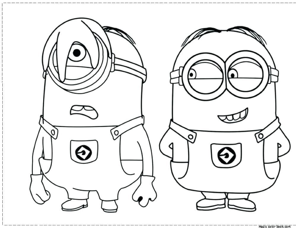 998x768 Online Color Pages Color Pages Online Packed With Minion Coloring