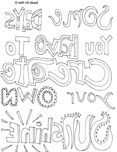 463x600 Make Your Own Coloring Pages With Words And Create Coloring Pages