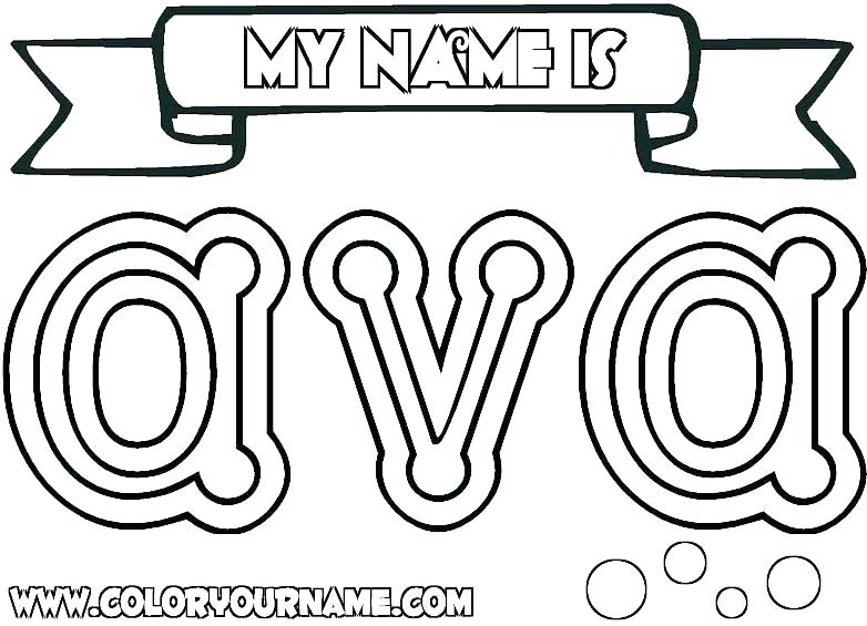 782x565 Create Your Own Name Coloring Sheet Coloring Pages With Names