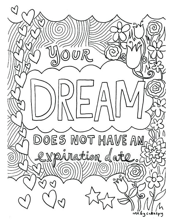600x776 Coloring Pages With Words Make Your Own Adult Coloring Pages Words