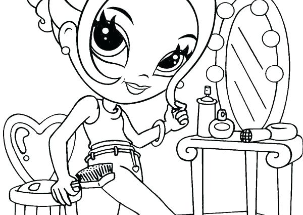 Makeup Coloring Pages To Print at GetDrawings | Free download