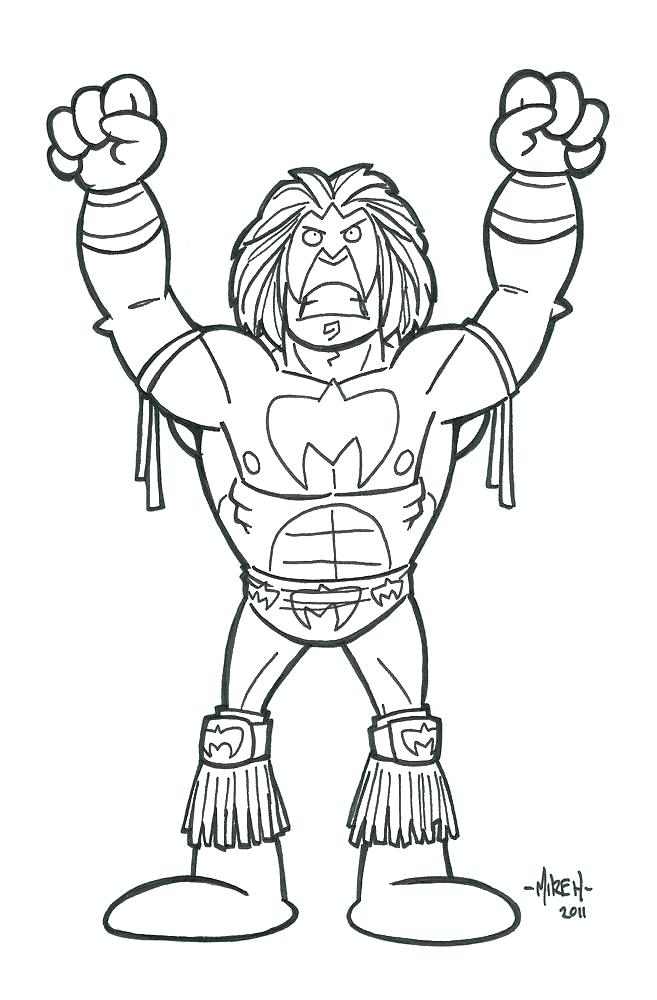 657x1000 Wwe Ultimate Warrior Coloring Pages Sheets Angels Male Angel Ng