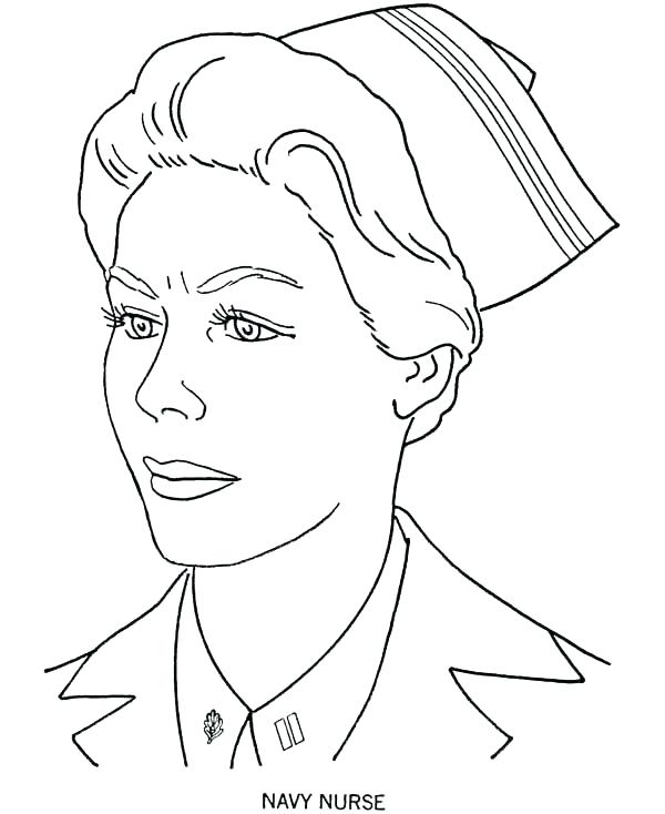 600x734 Nurse Coloring Page Nursing Coloring Pages Photo Gallery Nurse