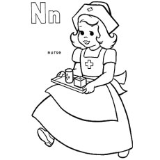 230x230 Top Free Printable Nurse Coloring Pages Online