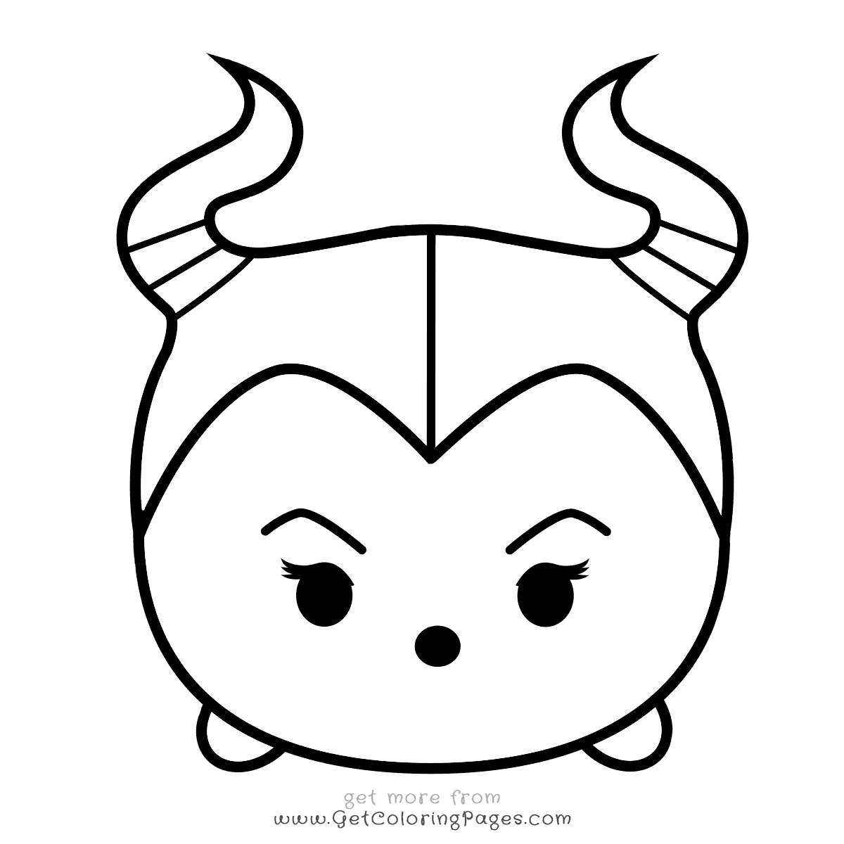 1200x1200 Maleficent Coloring Pages