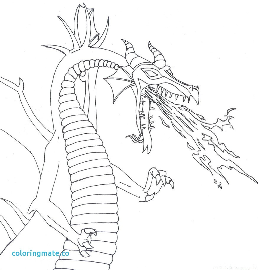 874x915 Maleficent Dragon Coloring Pages