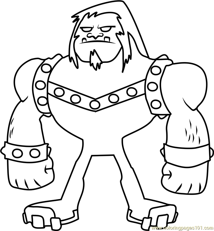 741x800 Mammoth Coloring Page