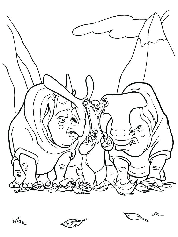 736x981 Rhino Coloring Page Mammoth Coloring Page Mammoth Coloring Page
