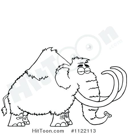 450x470 Wooly Mammoth Colouring Pages Mammoth Coloring Page Maze Coloring