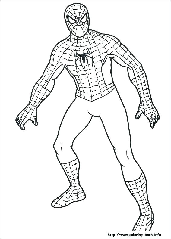 567x794 Spider Man Color Pages Free Coloring Sheets Great Free Printable