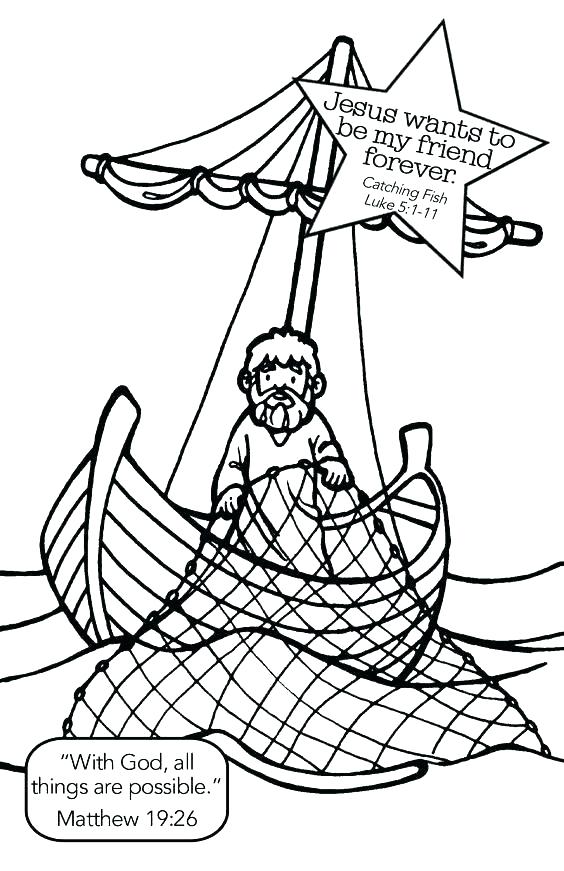 564x871 Fishers Of Men Coloring Pages Fishers Of Men Coloring Page