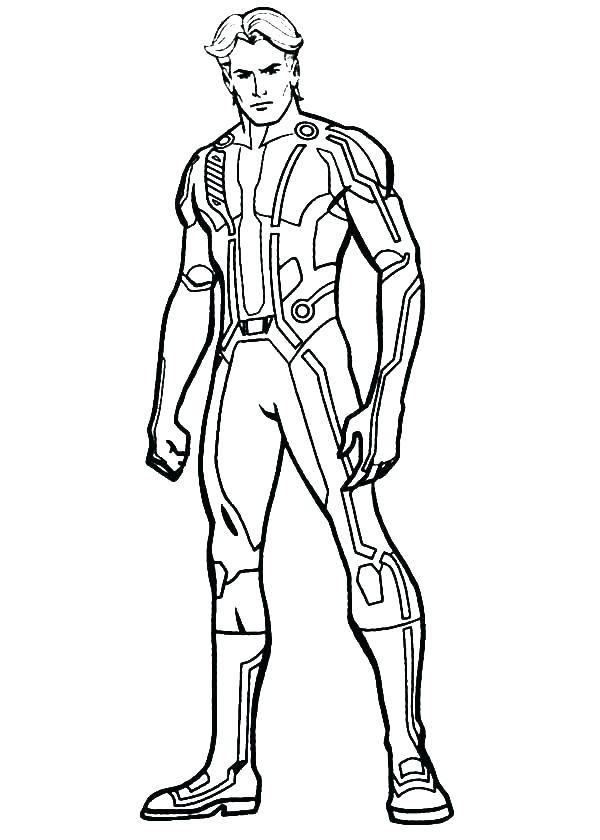 600x840 Man Of Steel Coloring Pages Man Of Steel Coloring Pages Tron