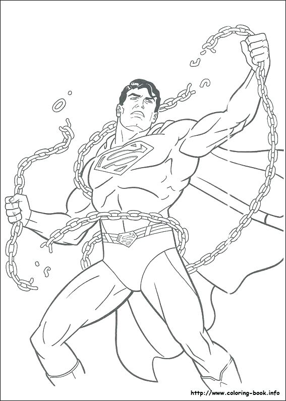 567x794 Super Man Coloring Pages Superman Coloring Pages Superman Man