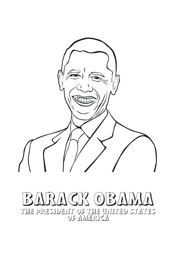 600x862 Obama Coloring Page Coloring Page Simple Coloring Page New