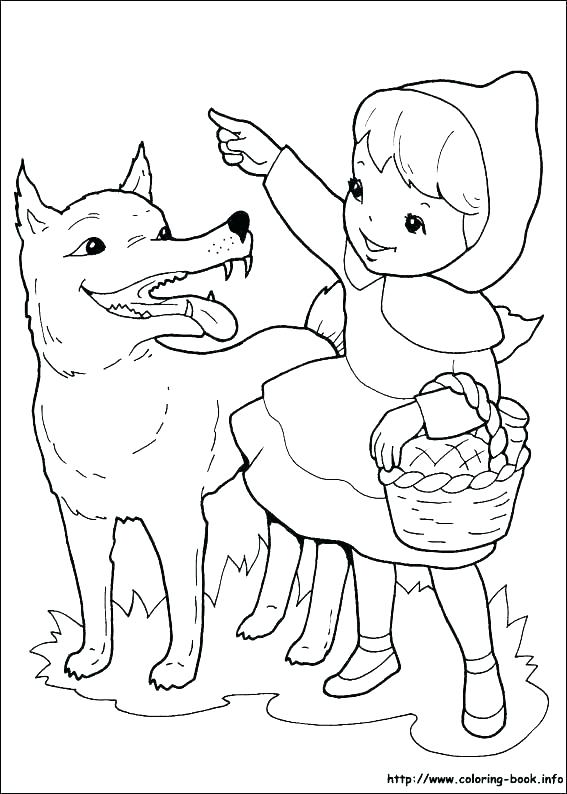 567x794 Coloring Manatee Coloring Pages Red Page Little Riding Hood