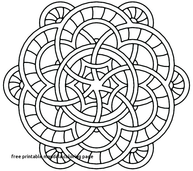 678x600 Mandala Coloring Pages Free Coloring Mandalas Kids Free
