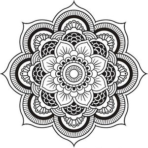 300x301 Mandala Color Pages Printable Coloring Pages