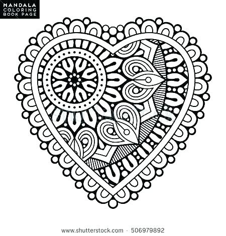 450x470 Free Mandala Sheets Kids Coloring Mandala Pictures To Color